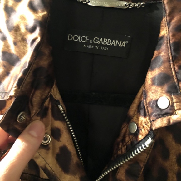 Dolce and Gabbana Leopard Jacket Size 40 - Picture 2 of 3